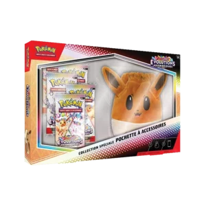 Coffret Pokémon Évolutions Prismatiques – Pochette Accessoires Évoli (EV8.5) [FR]