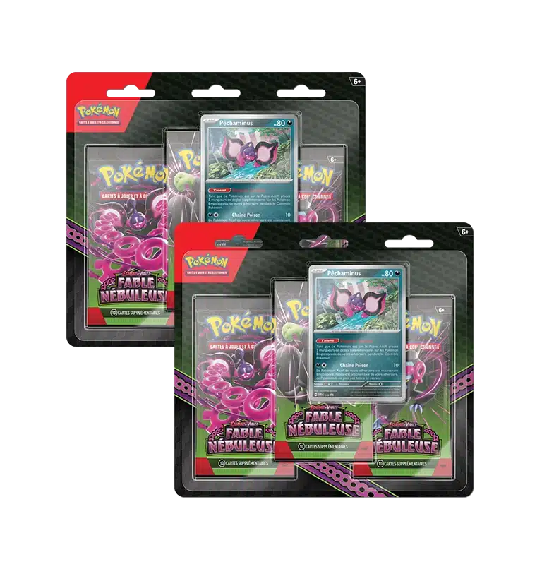 Tripack Pokémon Fable Nébuleuse EV6.5 – (FR)