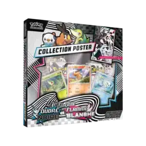 Coffret Poster Pokémon Foudre Noire & Flamme Blanche EV10.5 – (Unys) [FR]
