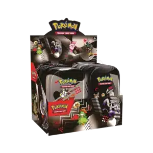 Display Mini Tins Pokémon – EV10.5 Foudre Noire & Flamme Blanche (FR)