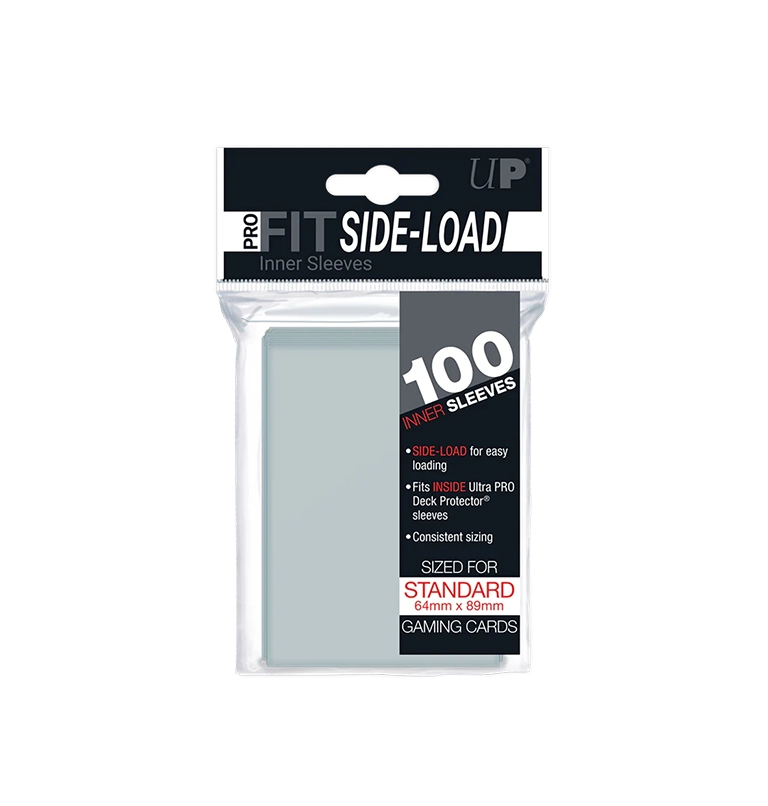 Ultra Pro : Inner Sleeves Side-Load x100 – PRO-Fit