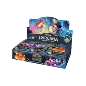 Disney Lorcana – Chapitre 10 Lueurs dans les Profondeurs – Boîte de 24 Boosters (FR)