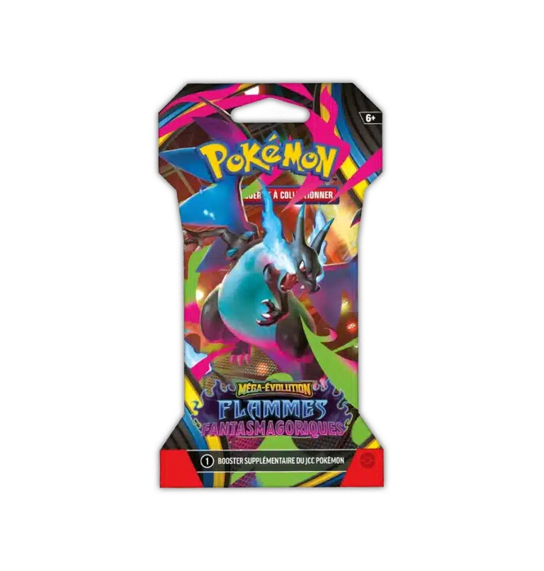 Booster Blister Pokémon – Flammes Fantasmagoriques ME02 – FR