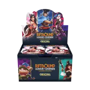 Display Riftbound LoL – Origins Set 1 – 24 Boosters (EN)