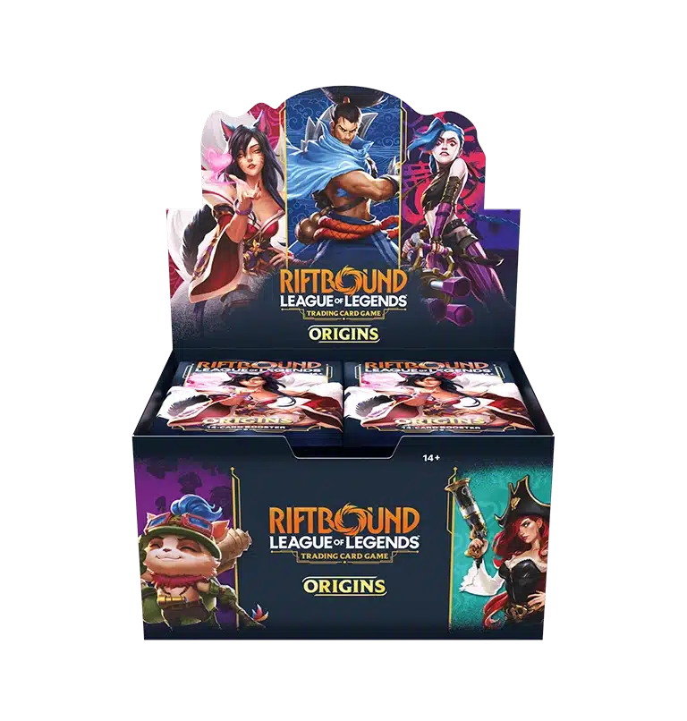 Display Riftbound LoL – Origins Set 1 – 24 Boosters (EN)