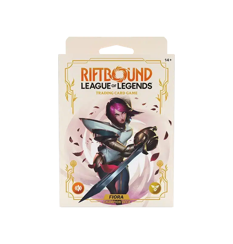 Deck Riftbound LoL – Spiritforged Set 2 – Fiora Deck Champion préconstruit – EN