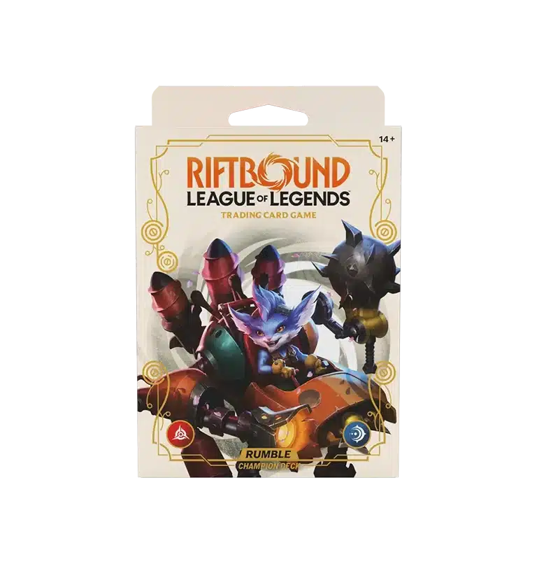 Deck Riftbound LoL – Spiritforged Set 2 – Rumble Deck Champion préconstruit – EN