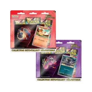 Tripack Pokémon Héros Transcendants ME2.5 – Salamèche / Fantominus [FR]