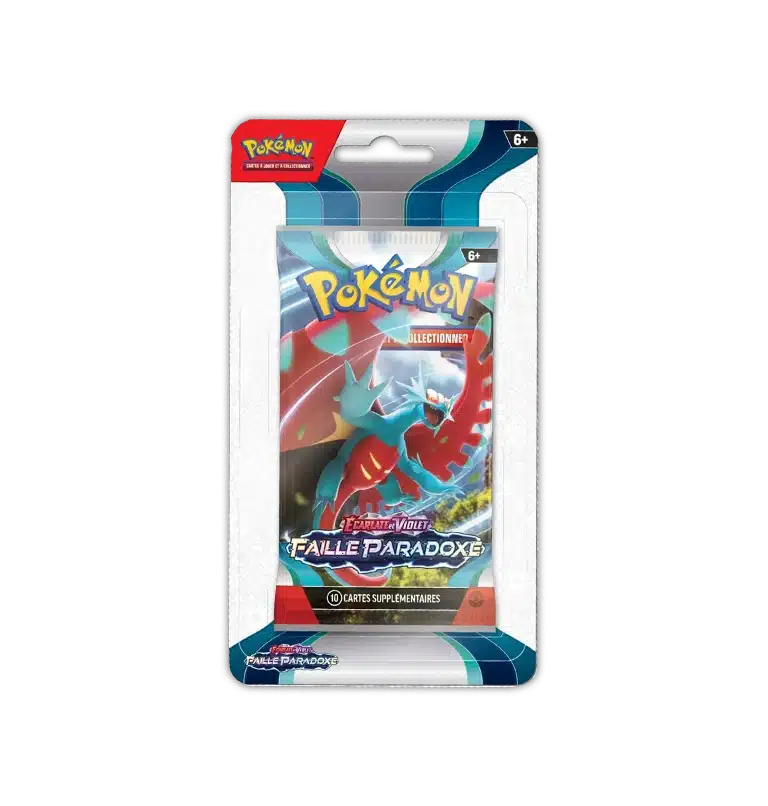 Booster Blister Pokémon – Faille Paradoxe EV04 – FR