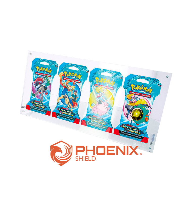 Phoenix Shield – Protection Acrylique 4 Boosters (Art Set / Blister)