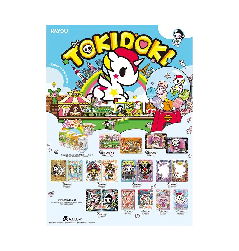 Booster Blister Tokidoki – Wonder Voyage (Édition Roaming)