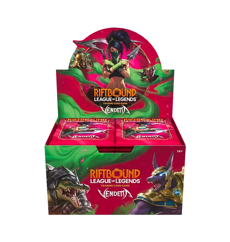Display Riftbound LoL – Vendetta Set 4 – 24 Boosters (EN)