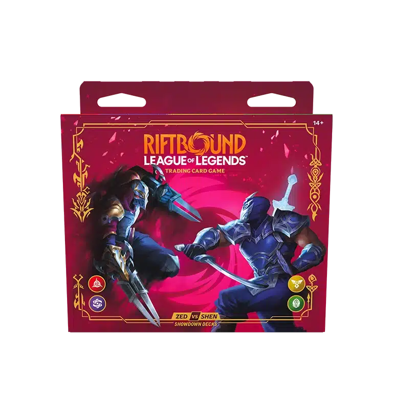 Deck Riftbound LoL – Vendetta Set 4 – Deck Showdown Zed & Shen – (EN)
